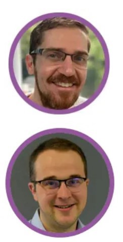 Blog authors Luke Bocock and Michael Scott
