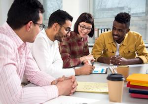 Young People Talking